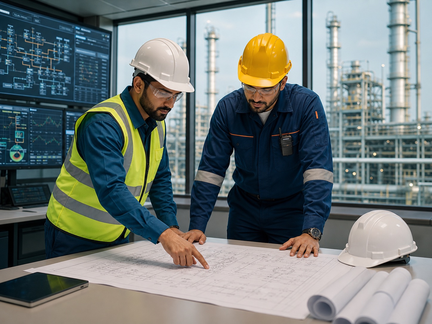 Industrial plant engineering environment